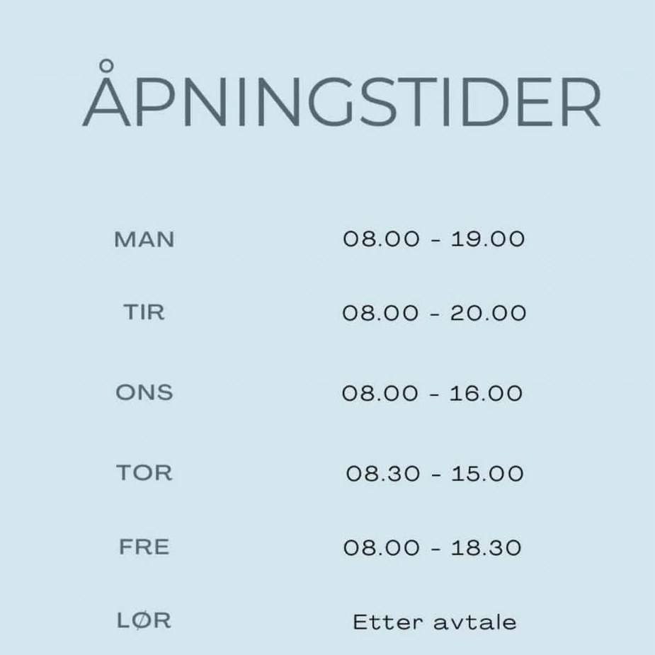 Innlegg fra @actusosteopati på Instagram – åpningstider